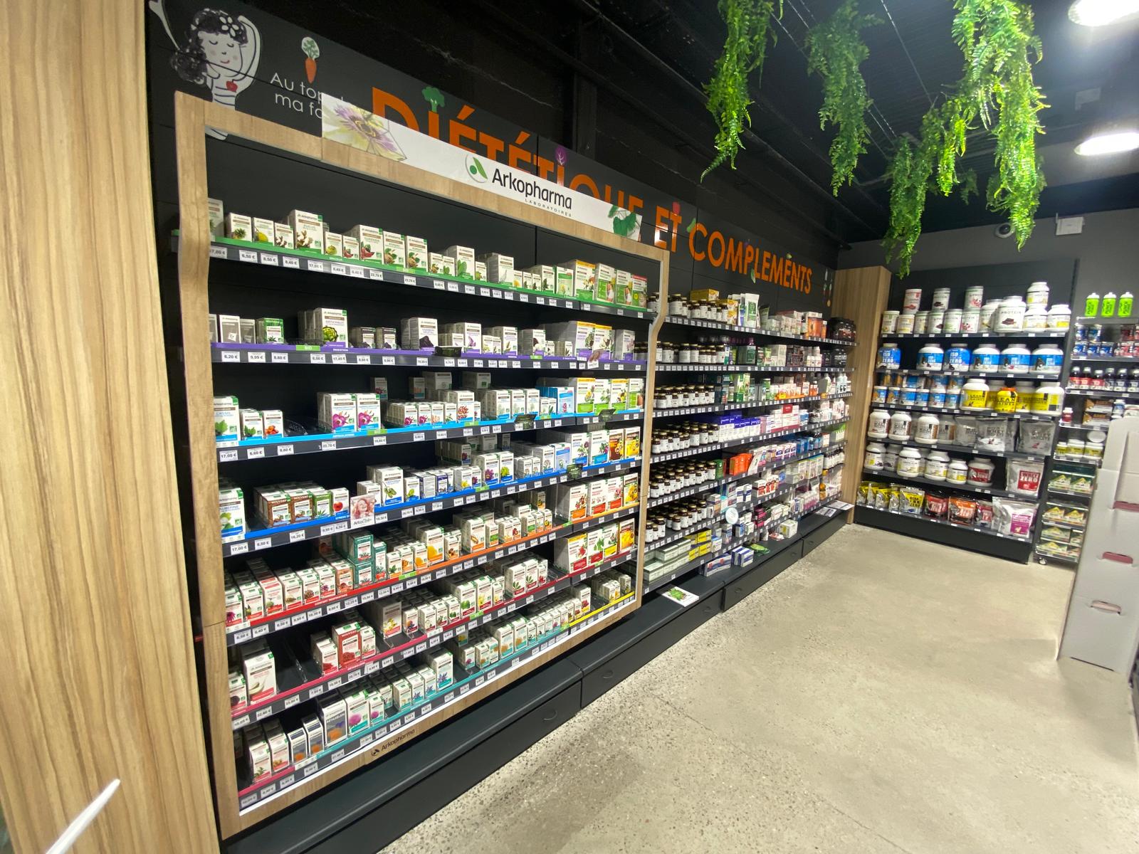 Gondoles pharmacie - visuel 2